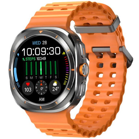 Tf7 Ultra Metal Body Smart Watch