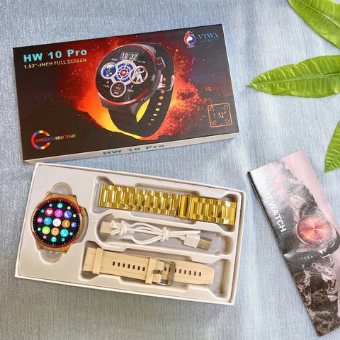 HW10 Pro Fitness & Lifestyle Watch | 1.52'' AMOLED Display | Wireless Calling"