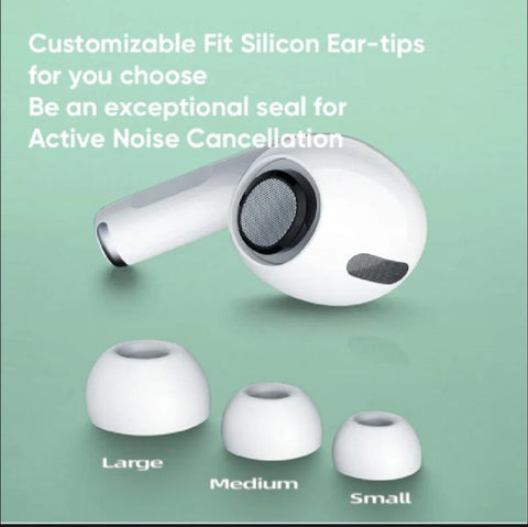Joyroom Pro 2 Airpods – Wireless Bluetooth Earbuds With Anc, Premium Sound, Silicone Case – Pro 2 Earbuds For Ios & Android