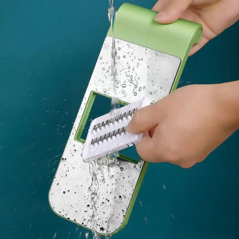 Multifunctional 5-Blade Vegetable Cutter & Grater | Random Colors