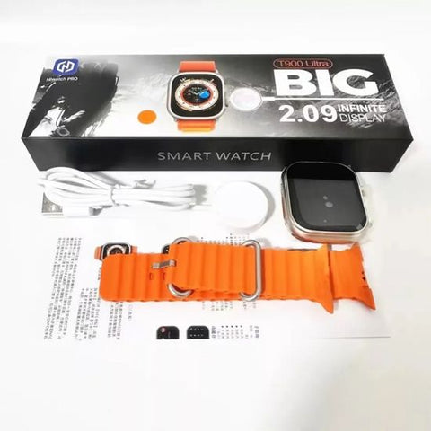 T900 Ultra WristTech Display Band Fitness Tracker – 2.09 Infinite Display (random Color)